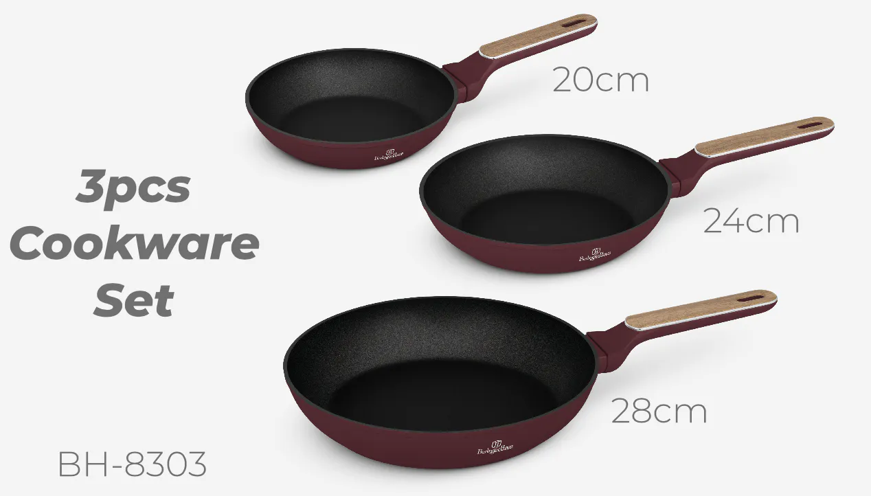 3pcs cookware set
