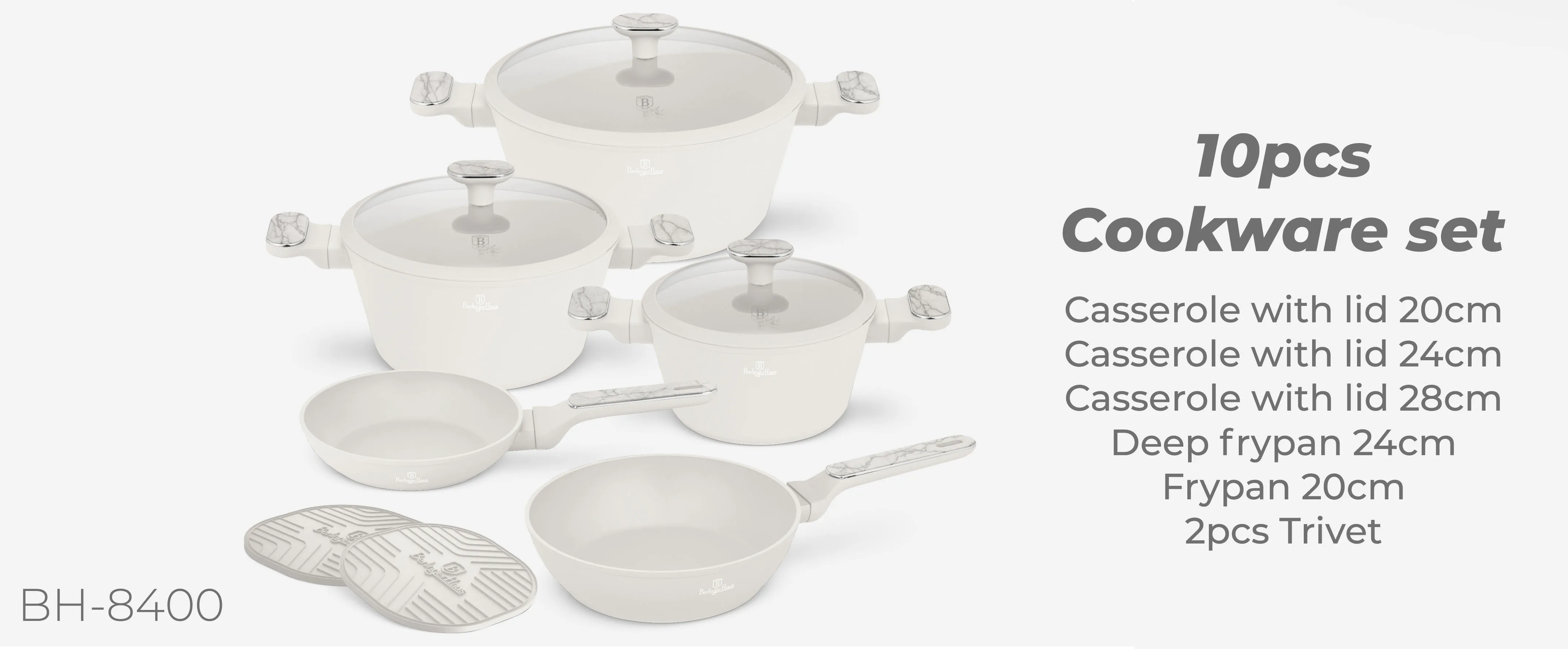 10pcs cookware set