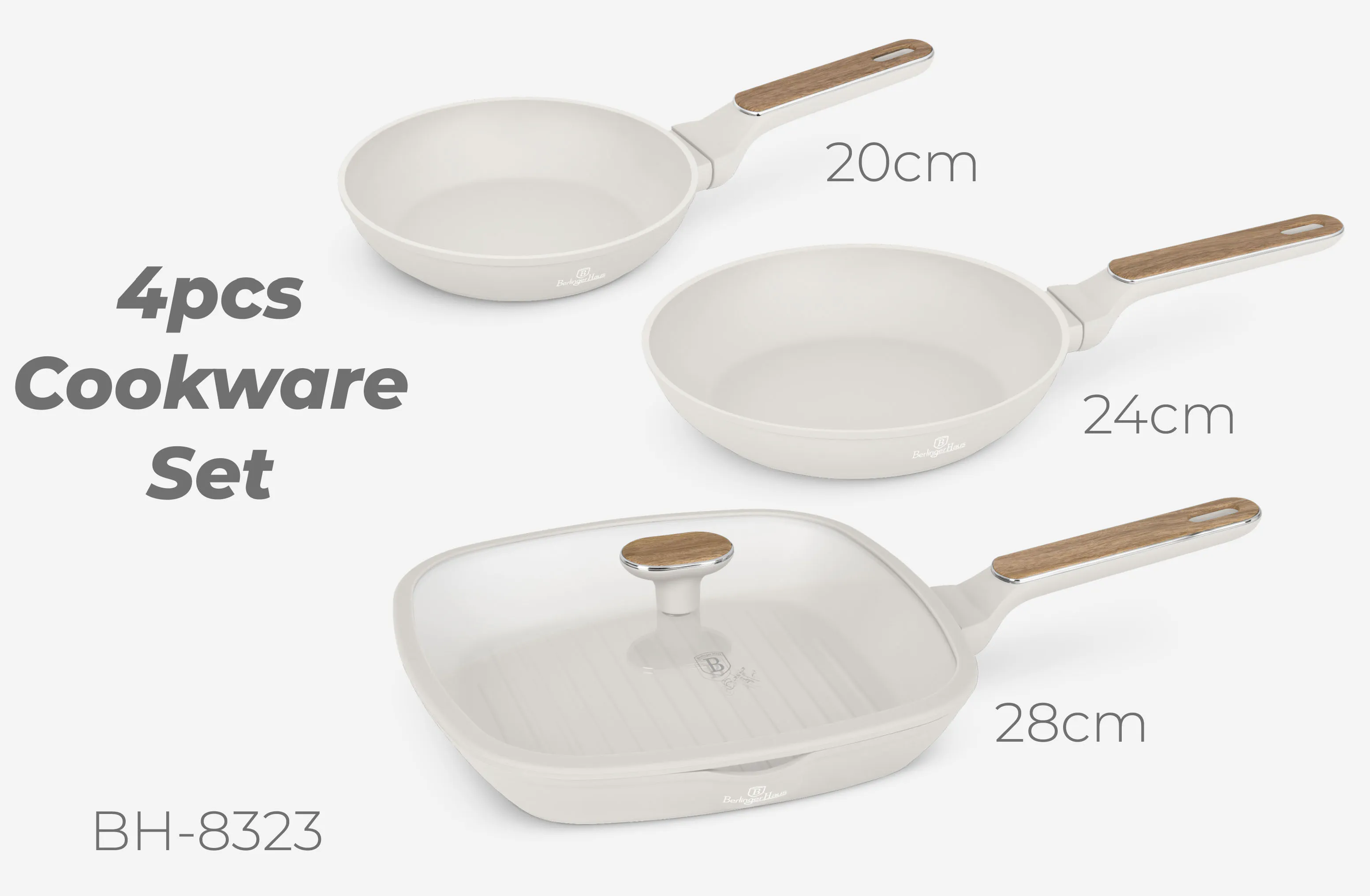 4pcs cookware set